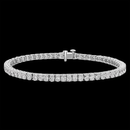 Oval Diamond Tennis Braclet