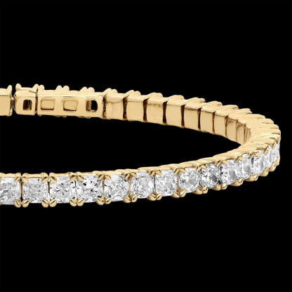 Diamond Cushion Flex Bangle Braclet