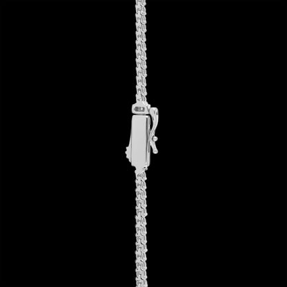 Diamond Two Prong Eternity Necklace