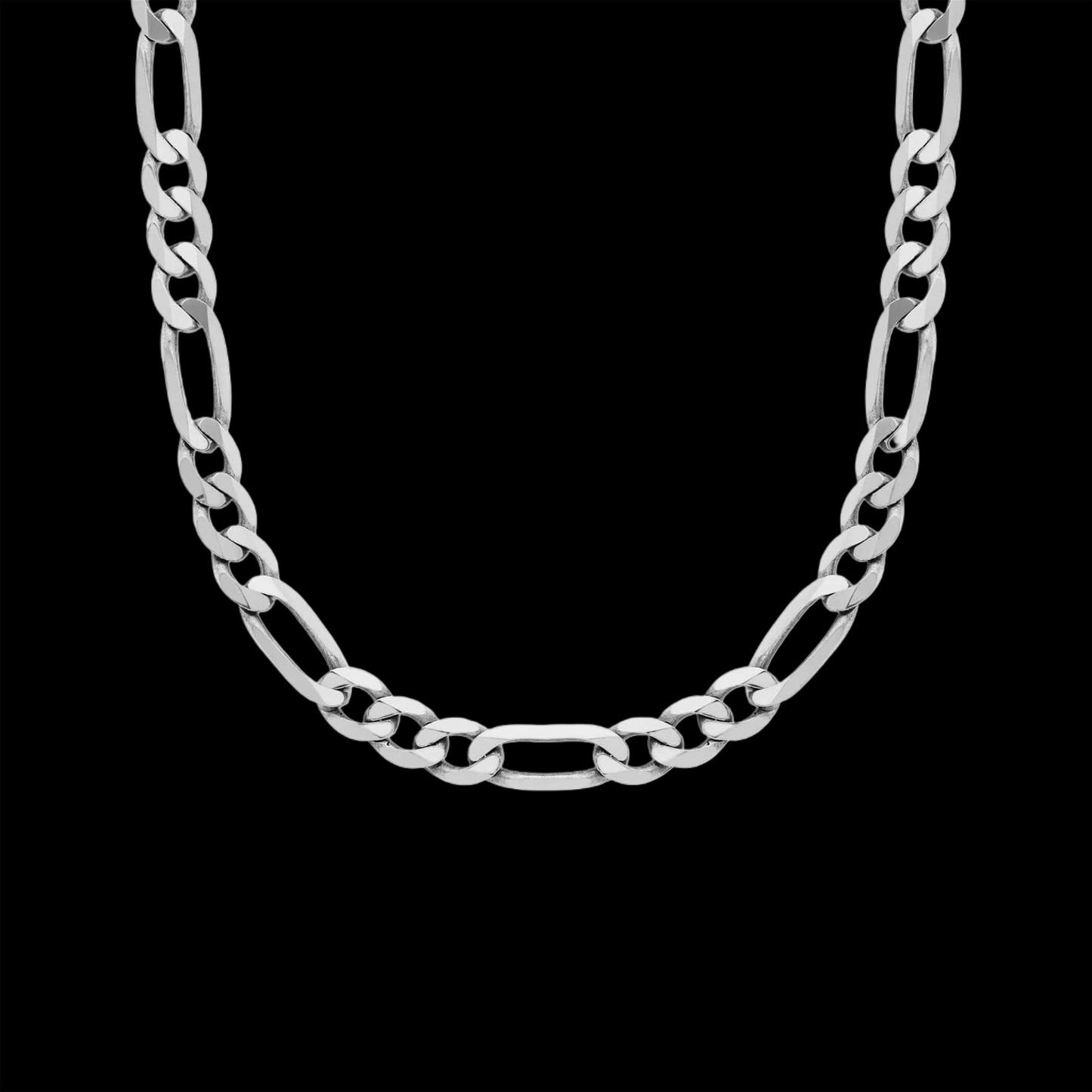 Figaro Chain In Silver