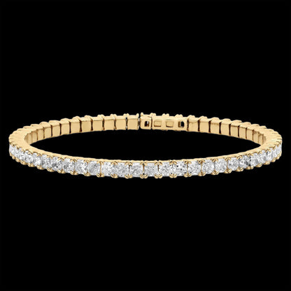 Diamond Cushion Flex Bangle Braclet