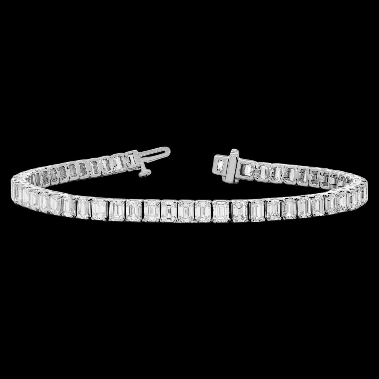 Oval Diamond Tennis Braclet